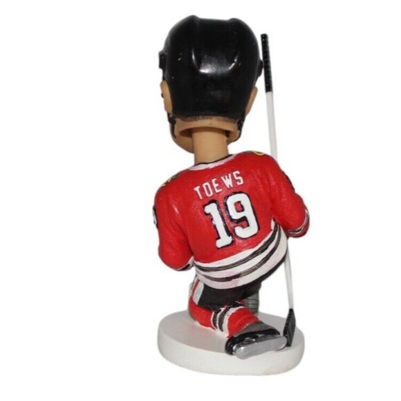 Vintage Kick10 Chicago Blackhawks  Jonathan Toews Bobblehead in Box - Picture 5 of 8